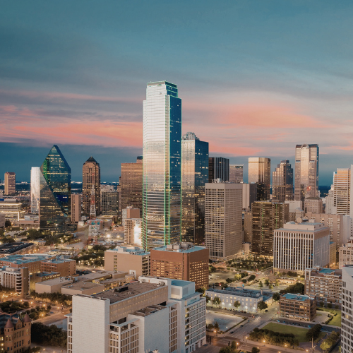 A luxurious Dallas hotel